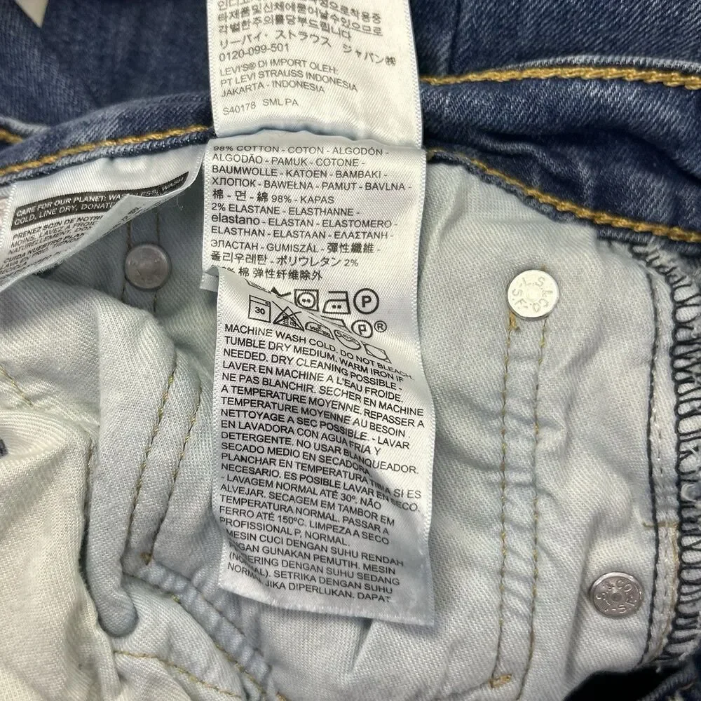 Levi’s 569 Denim 36x32 Men’s Blue Jeans Medium Wash Relaxed Fit